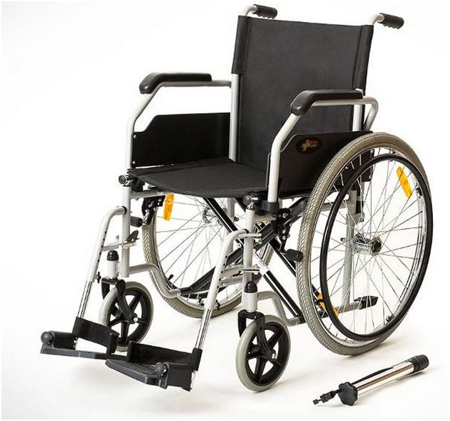 Wózek inwalidzki, wózek ręczny, wózek dla niepełnosprawnych